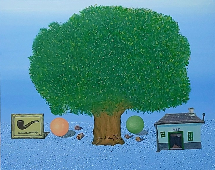 카프카의 집 , 30호 , 캔버스 위에 유채, 2021.jpg